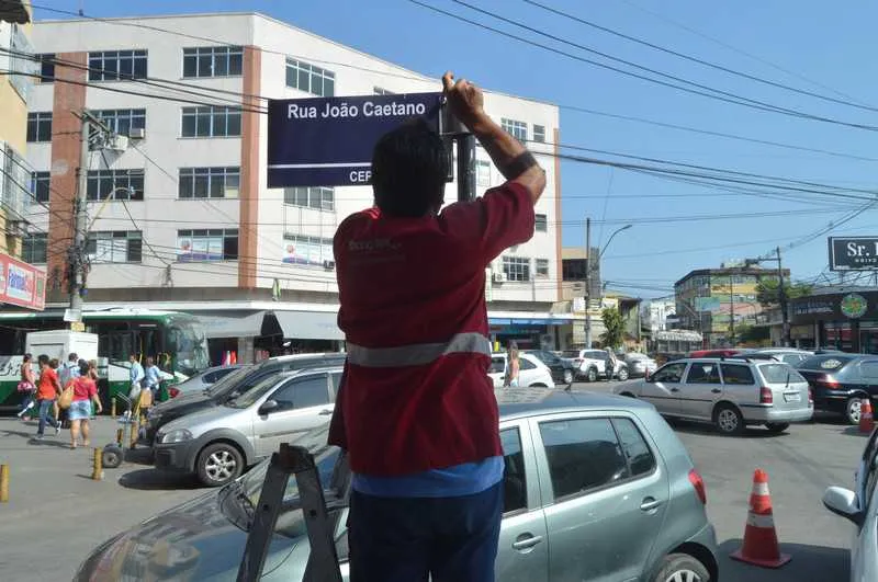 OSG acompanhou, nesta terça, a colocação de placa correta