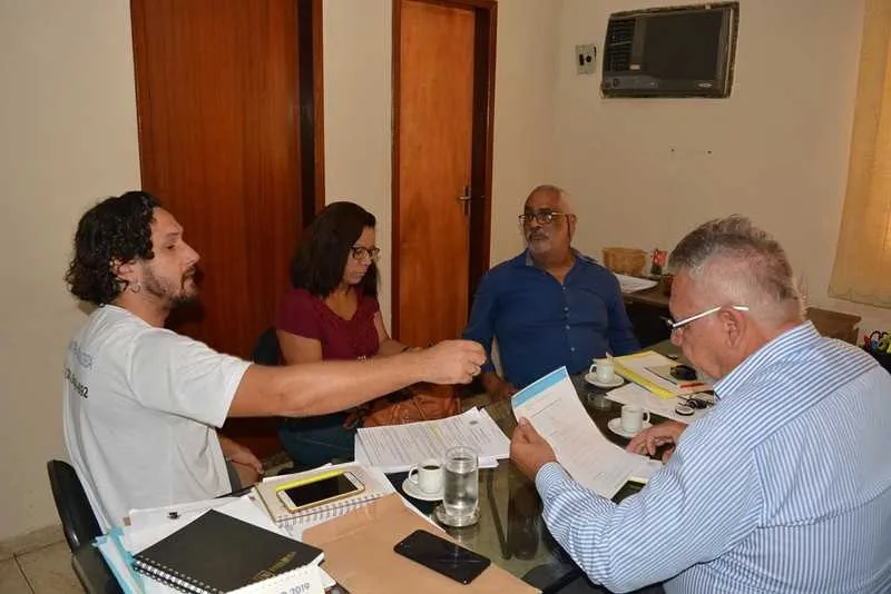 Secretário de Agricultura, Dimas Tadeu, esteve no encontro

