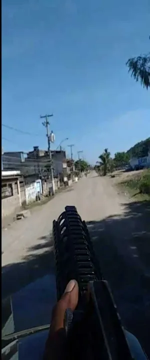 Fotos e filmagens mostram uma suposta tomada de território no Salgueiro