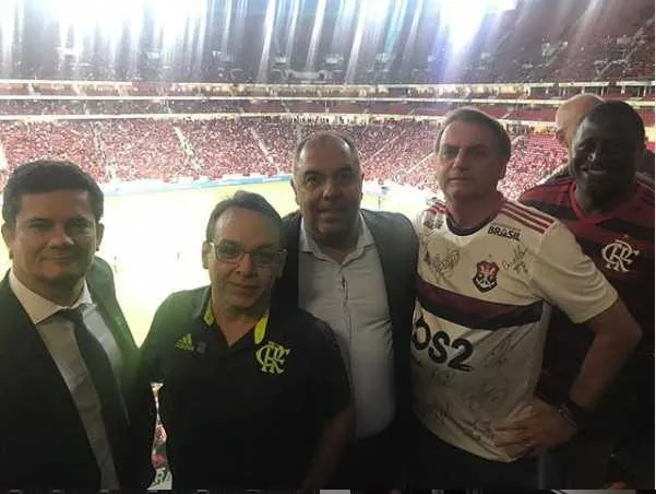 Instagram do clube carioca posta a foto do presidente