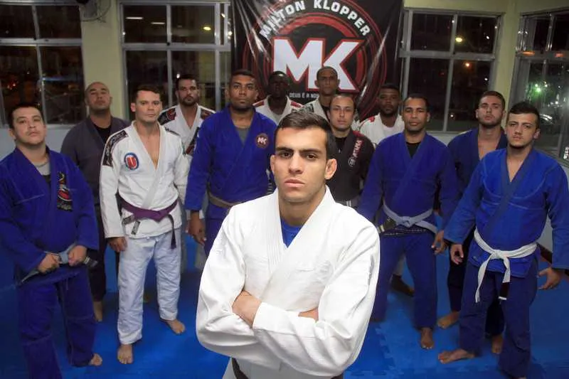 O lutador Luan Andrei voltou para contar aos mais jovens sobre sua experiência ao longo da carreira 