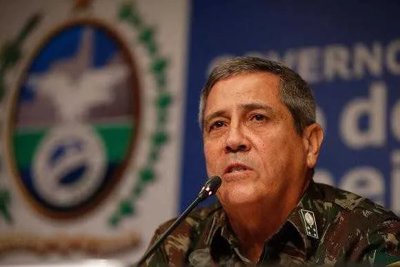 O general Walter Braga Netto disse que as Forças Armadas vão dar suporte para as polícias.