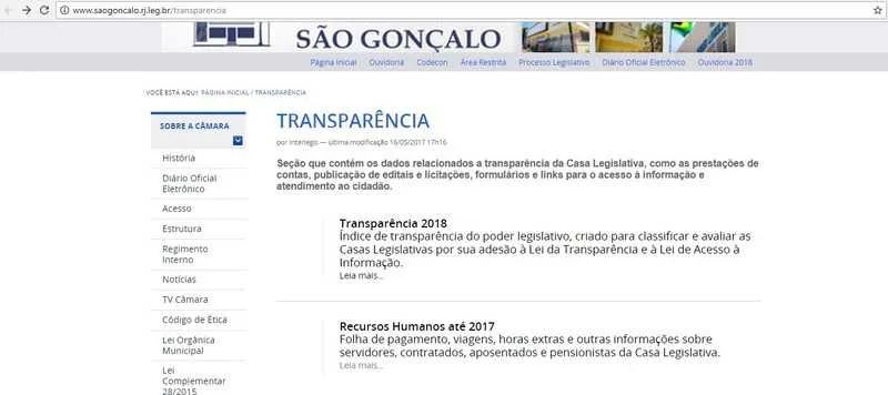 Imagem ilustrativa da imagem Gonçalense não sabem quanto os vereadores receberam em 2018