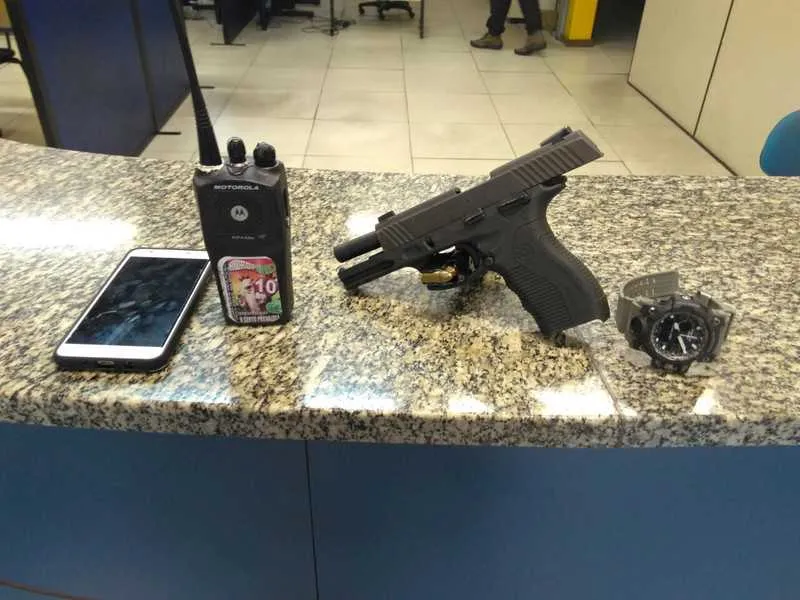 Preso com arma no Pima. Peterson Guilherme