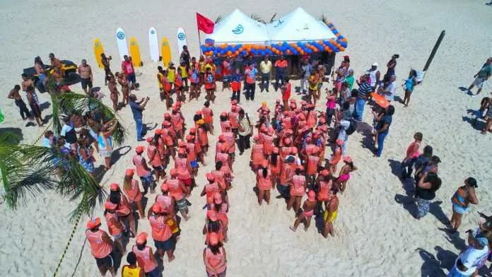 O projeto visa prevenir os afogamentos nas praias da cidade