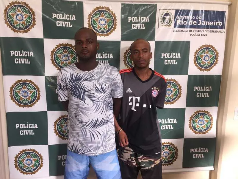 Dupla foi detida em cumprimento de mandados de prisão