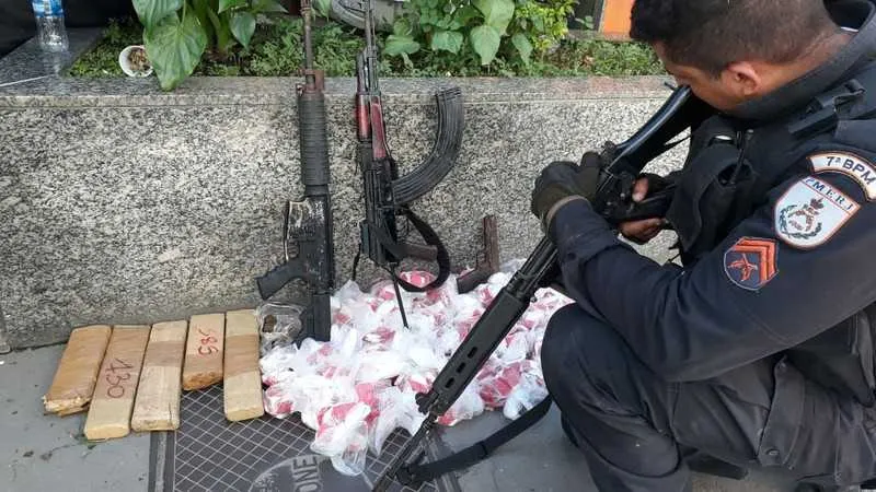 Apreensão foi feita na comunidade da Carobinha, em Santa Luzia