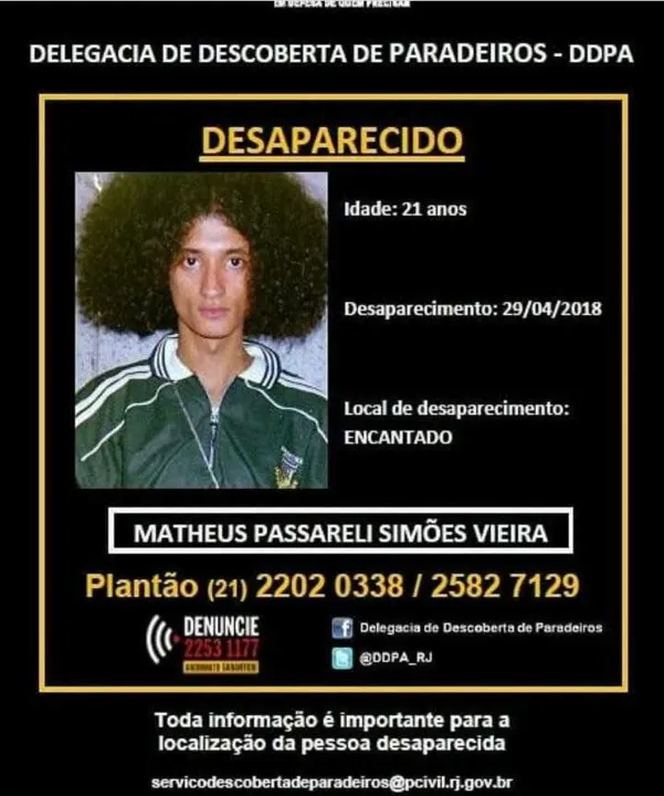 Matheusa é estudante de Artes na Uerj
