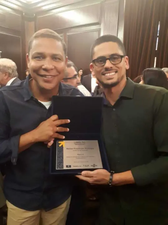 Bruno Lecini e Guilherme Porto desenvolveram o programa