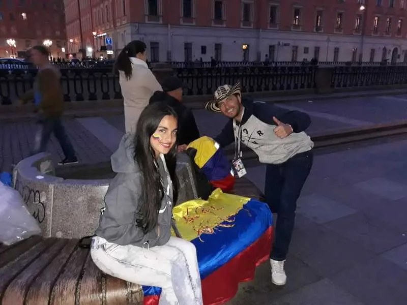 Edwin Guerrero e Daniela Ardila, moradores de Bogotá, são namorados desde o ano de 2015