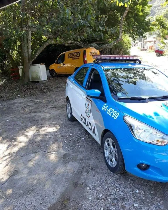 Duas armas foram apreendidas na ação