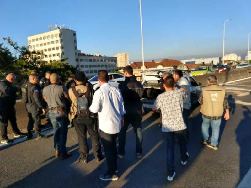 Ela foi socorrida, medicada e liberada