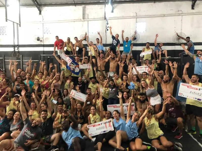 O CFNIT 2 teve a presença de grandes atletas nacionais do Crossfit no último sábado na cidade