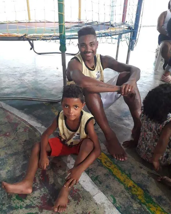 Vitinho marcou presença no evento 