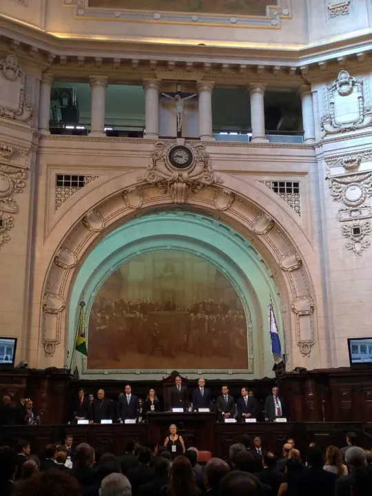 Solenidade na Alerj de posse de Wilson Witzel