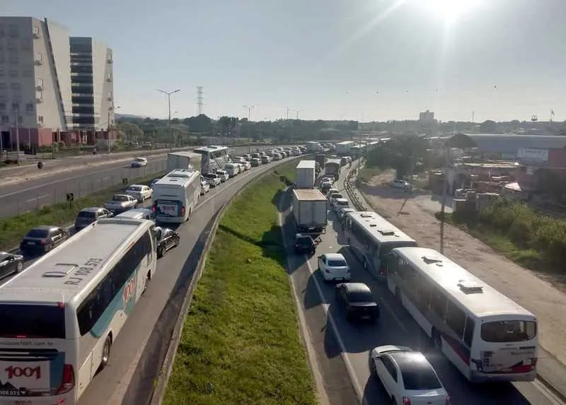 Acidente teve reflexos em São Gonçalo 