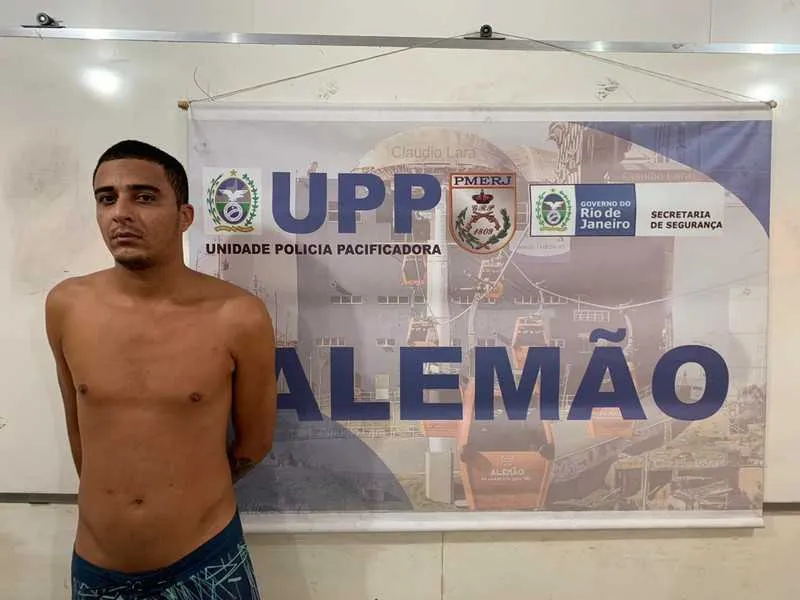 'Magrinho' foi preso durante operação conjunta no Morro do Alemão