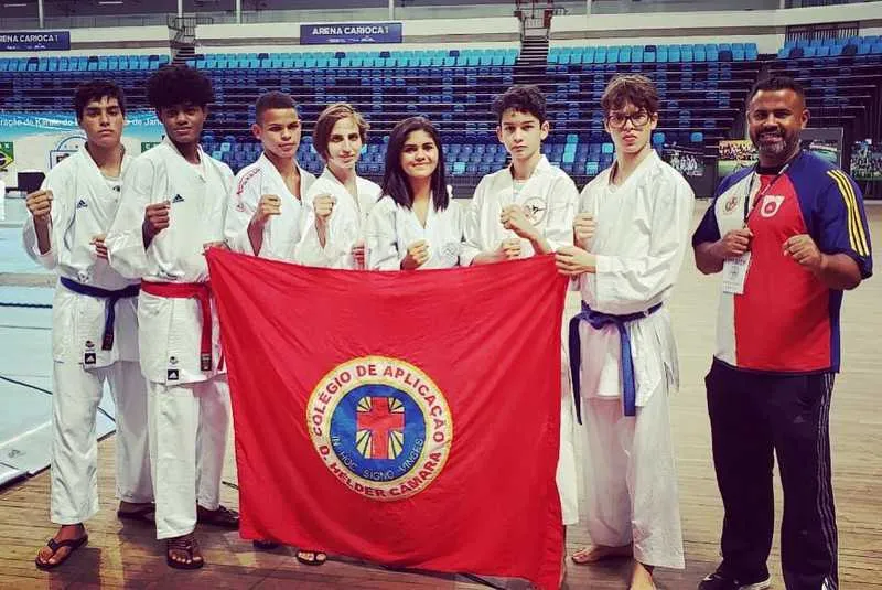 Atletas garantiram vagas em evento na Arena Carioca, na Barra da Tijuca, Zona Oeste do Rio