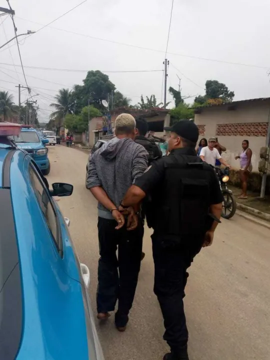 Acusado foi preso pela Polícia Militar