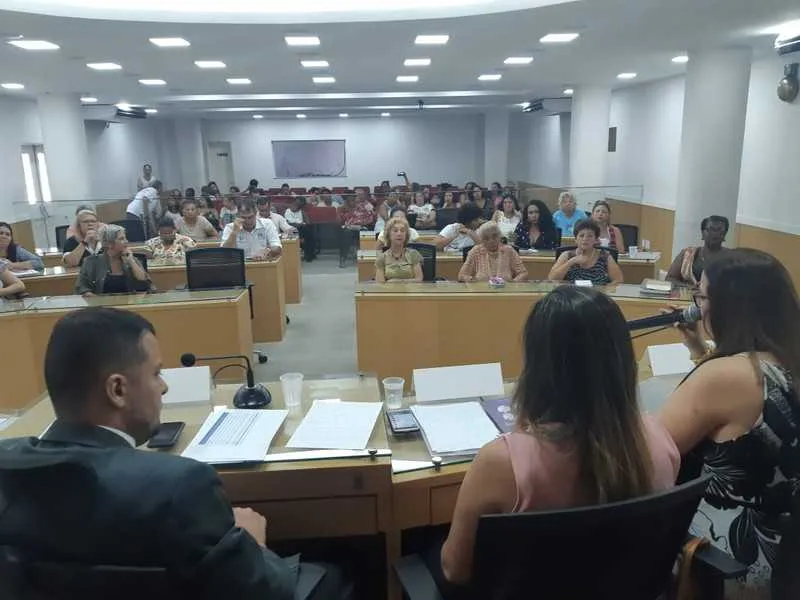 Audiência pública aconteceu na Câmara Municipal de S. Gonçalo na manhã desta terça-feira