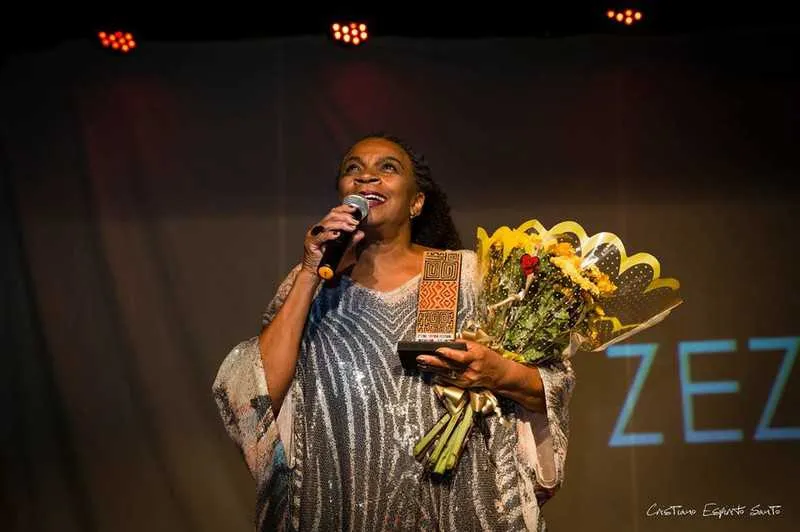 Atriz Zezé Motta foi a homenageada na edição passada do festival