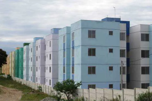 Conjunto habitacional fica no bairro Rua do Fogo