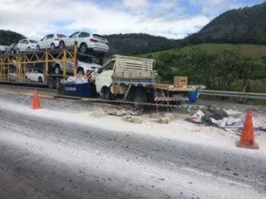 Colisão aconteceu no km 175 da rodovia