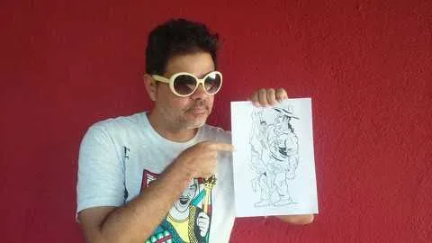 Imagem ilustrativa da imagem Cartunista relança livro em noite de autógrafos em Niterói