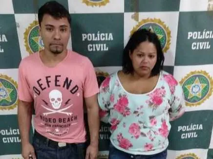 Dupla foi detida com diversos objetos roubados