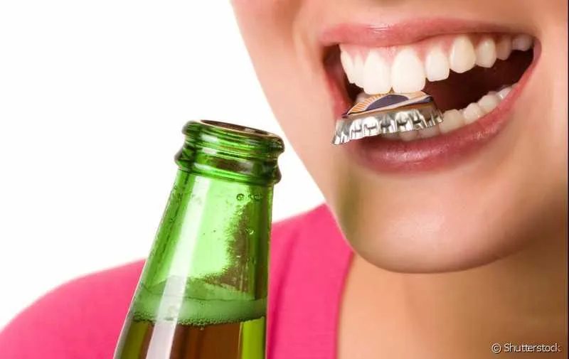 Imagem ilustrativa da imagem Cerveja X Saúde bucal