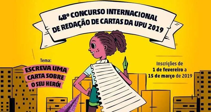  Alunos de até 15 anos podem enviar suas cartas para concorrer