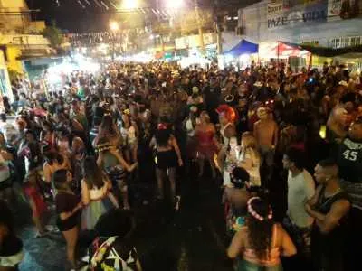 O destaque da folia ficou por conta do clima de descontração