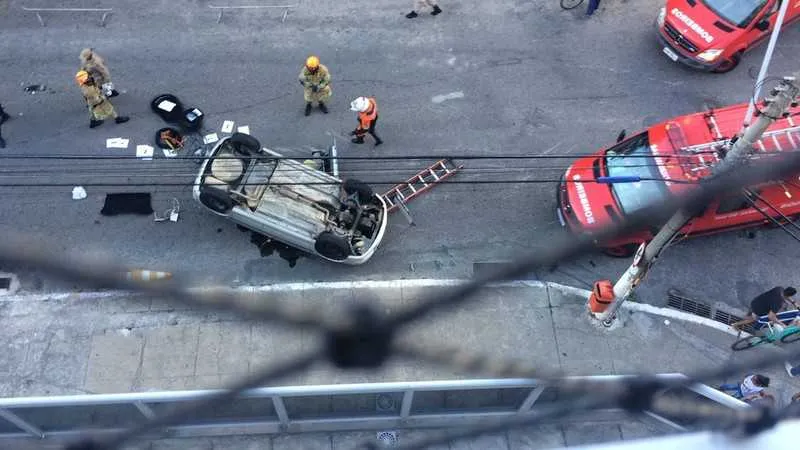 Motorista sofreu ferimentos leves