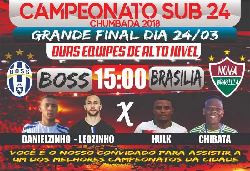 Imagem ilustrativa da imagem Amanhã é dia de decisão no futebol no Campeonato da Chumbada (sub-24)