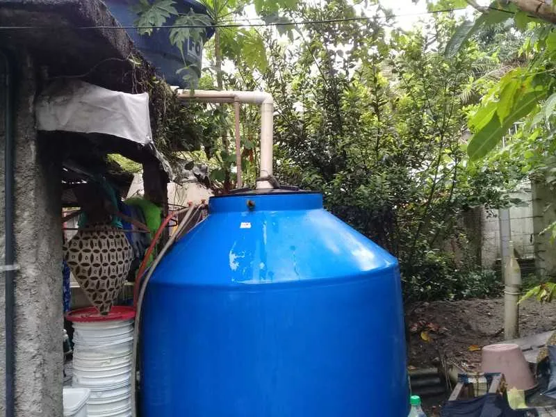 O Ecoponto Marambaia Ville desenvolveu método de reutilizar água da chuva e de máquinas