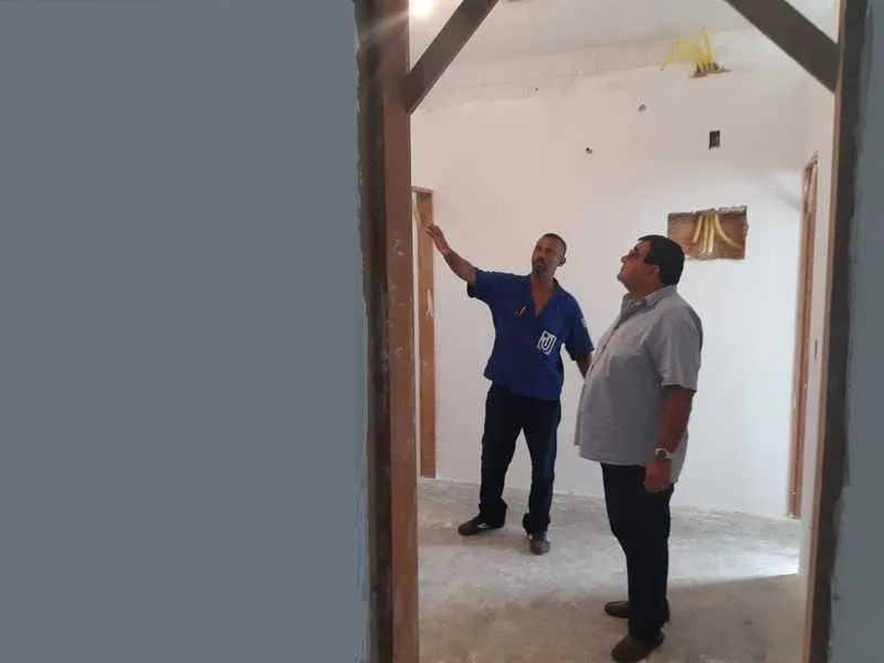 Prefeito José Luiz Nanci visitou o espaço na unidade hospitalar