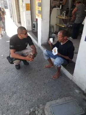Paulo foi localizando vagando no Fonseca
