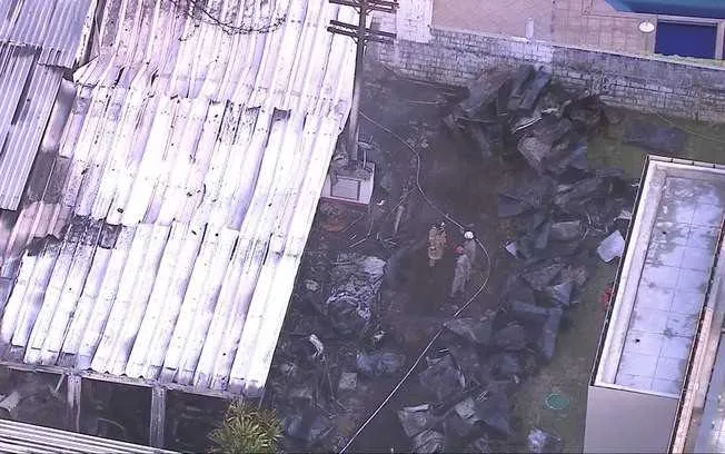 Incêndio atingiu um dos alojamentos do centro de treinamento, no último dia 8