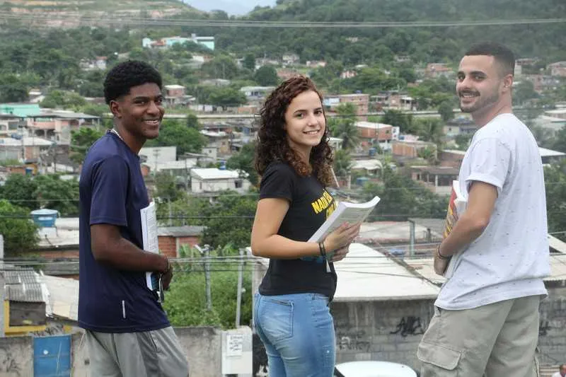 Bryan Pinheiro, Milena Aguiar e Higor Andrade