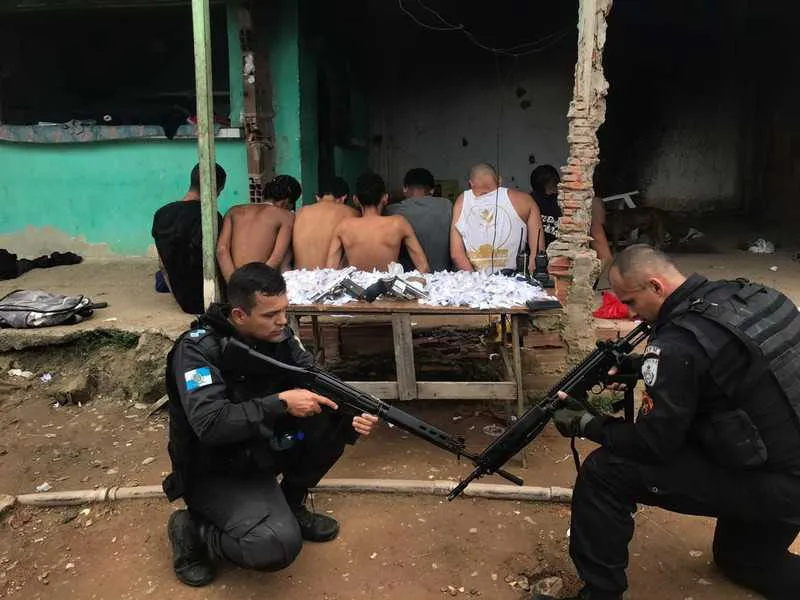 Oito criminosos foram presos na operação