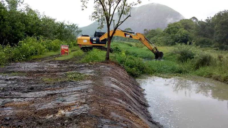 Com a limpeza dos rios, córregos e canais, os danos mais graves foram reduzidos