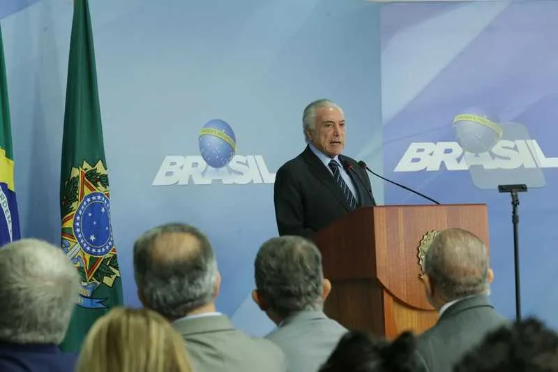 Michel Temer fez pronunciamento para anunciar intervenção do exército na greve dos caminhoneiros