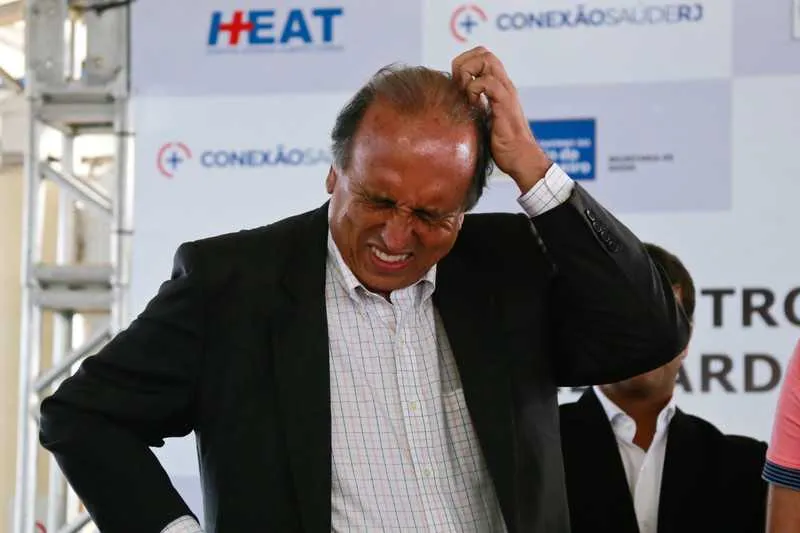 Governador não quis falar com a imprensa que cobriu o evento 