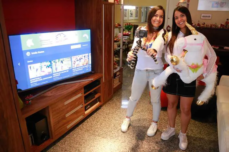 Perfil possui linguagem voltada para o público infantil