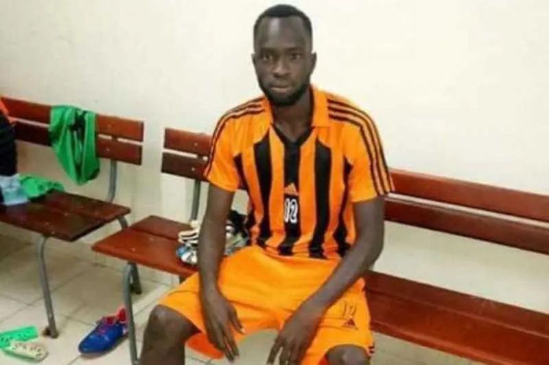 O jogador marfinense Fodé Sidibé