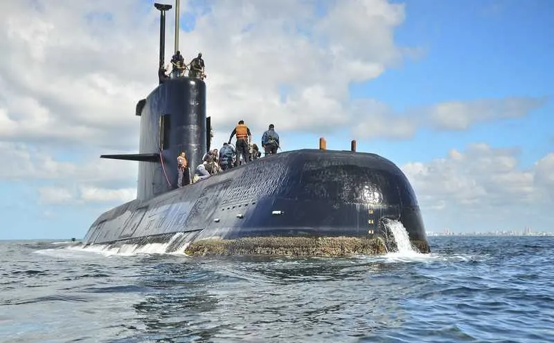 Submarino ARA San Juan estava desaparecido há um ano