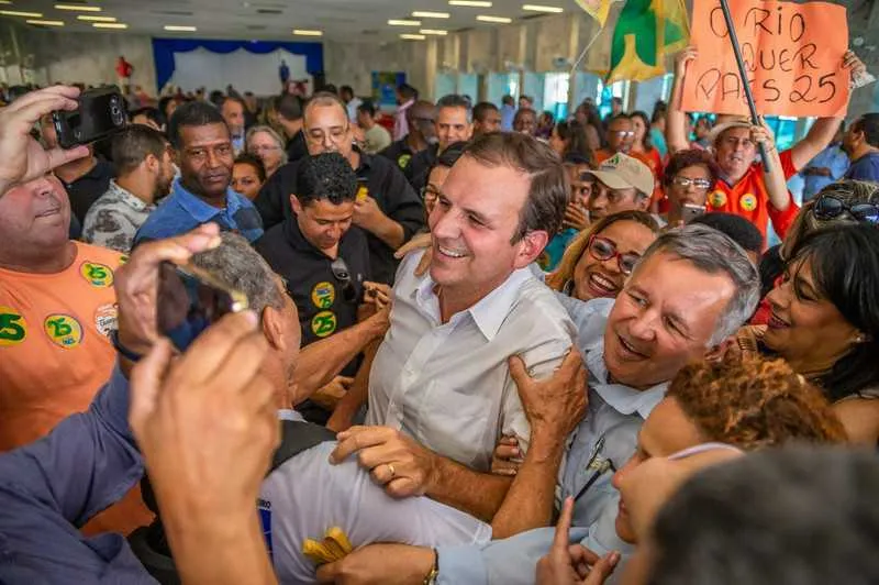  Eduardo Paes se mostra confiante na reta final de campanha