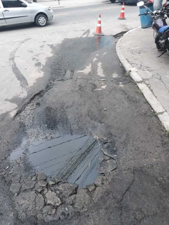Imagem ilustrativa da imagem Vazamento de esgoto causa desconforto em rua de Nova Cidade, São Gonçalo