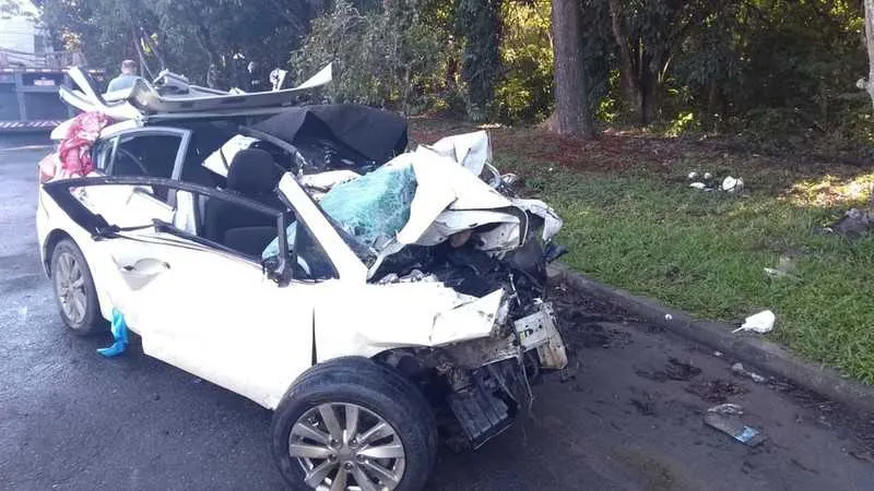 Acidente aconteceu em Chapada Grande, na BR-101, Espírito Santo