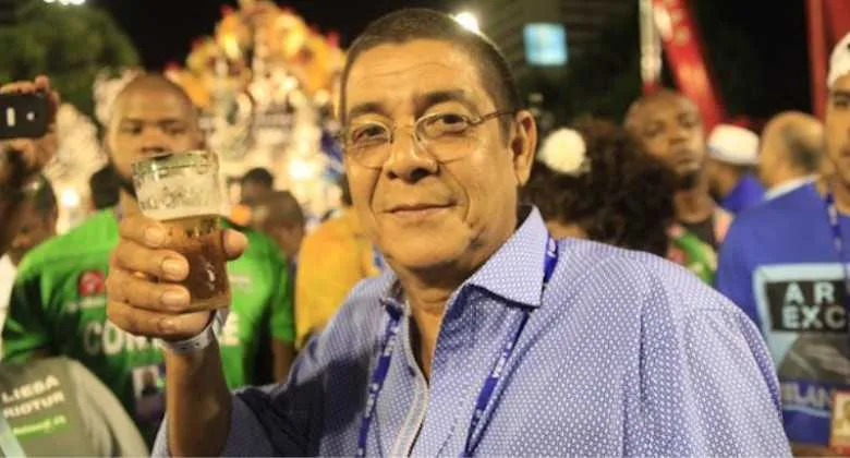 O sambista comemora seus 60 anos